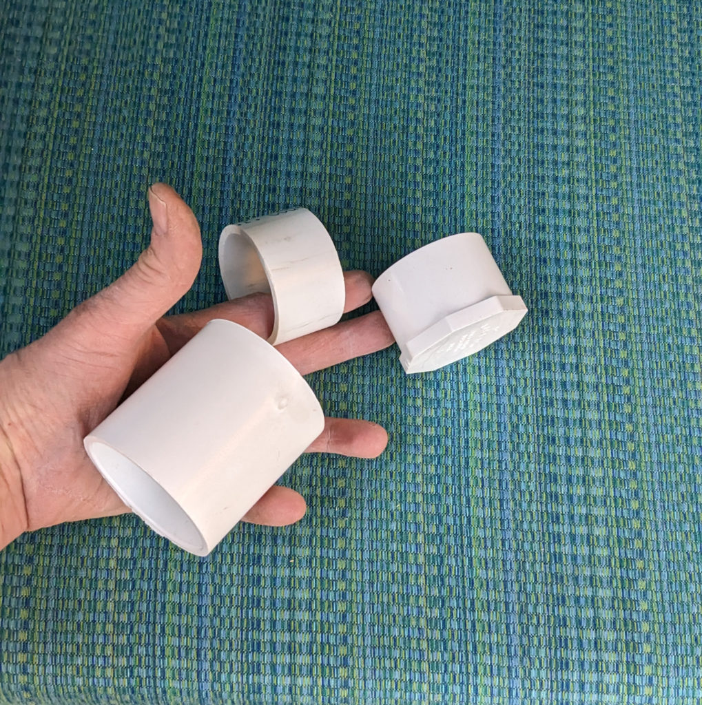 Parts for the pump base extension